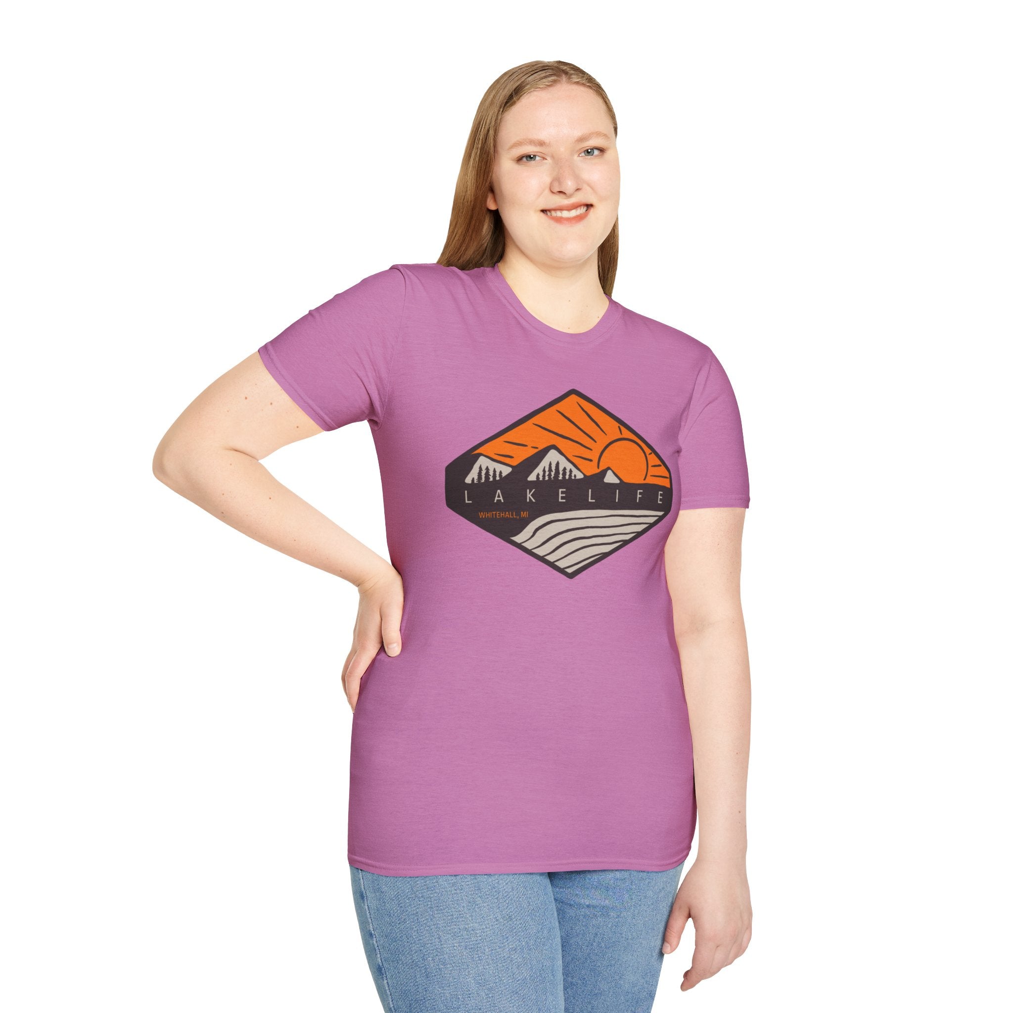 Orange Bluffs | Unisex Softstyle T-Shirt