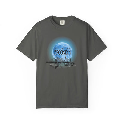 Blue Moon Over Brooklyn Tee – Made for Late Nights & Slow Mornings
