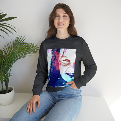 Exorcist Crewneck Sweatshirt (Pink and Navy Variant)