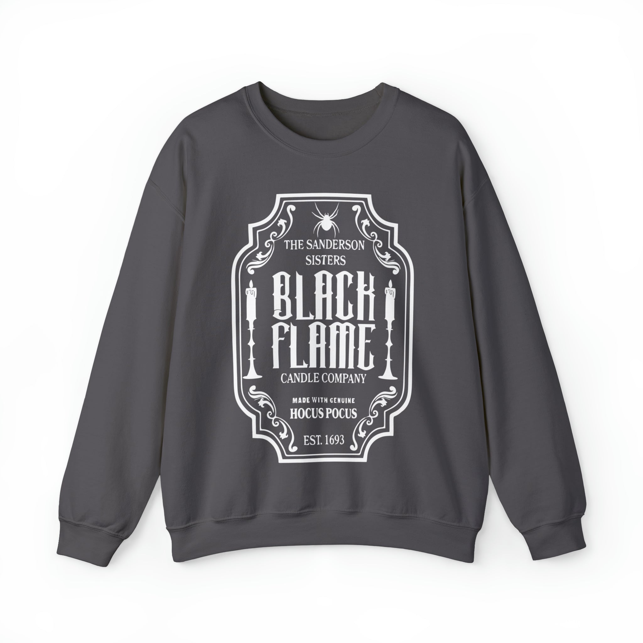 Sanderson Sisters Black Flame Candle Co Crewneck Sweatshirt