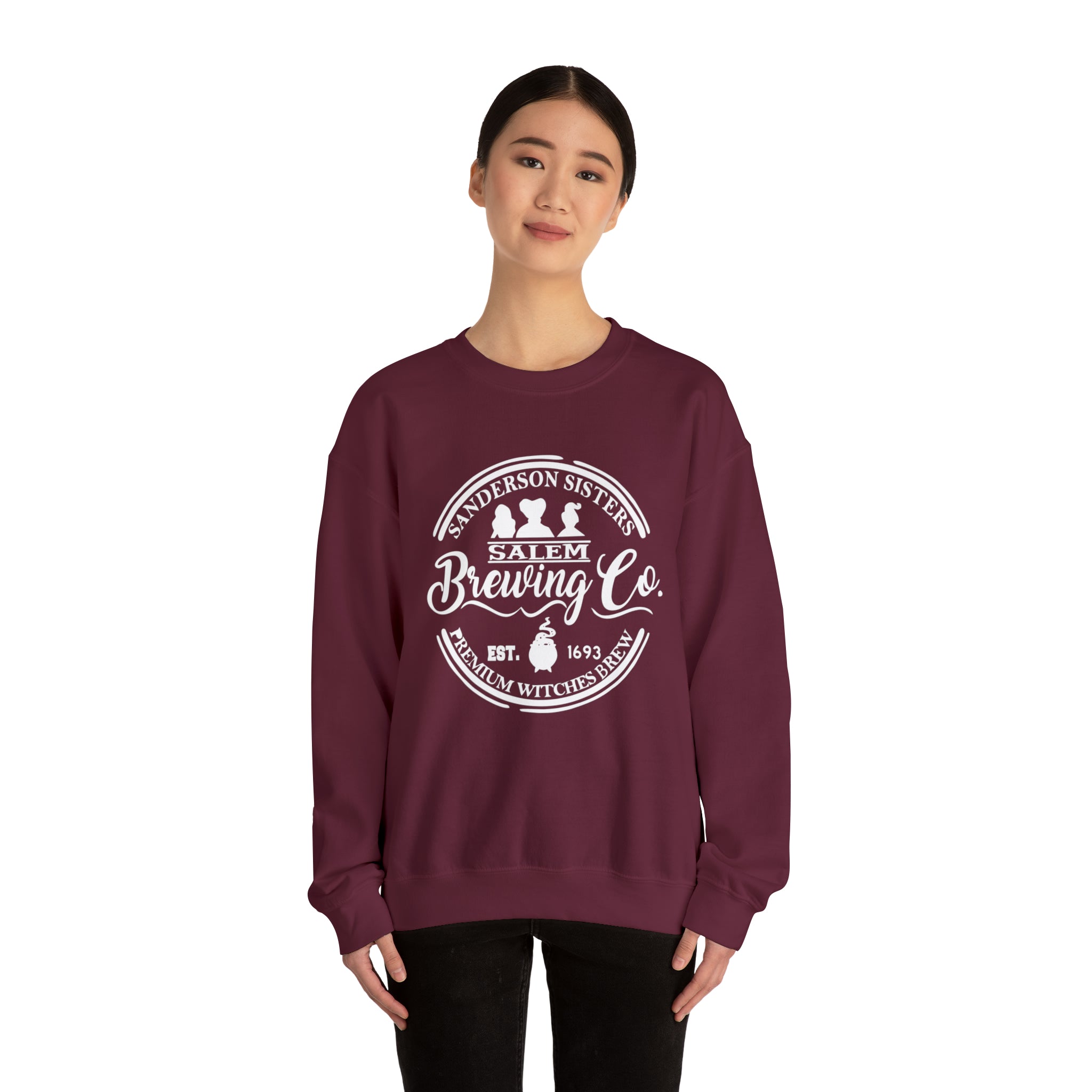 Sanderson Sisters Salem Brewing Co. Crewneck Sweatshirt