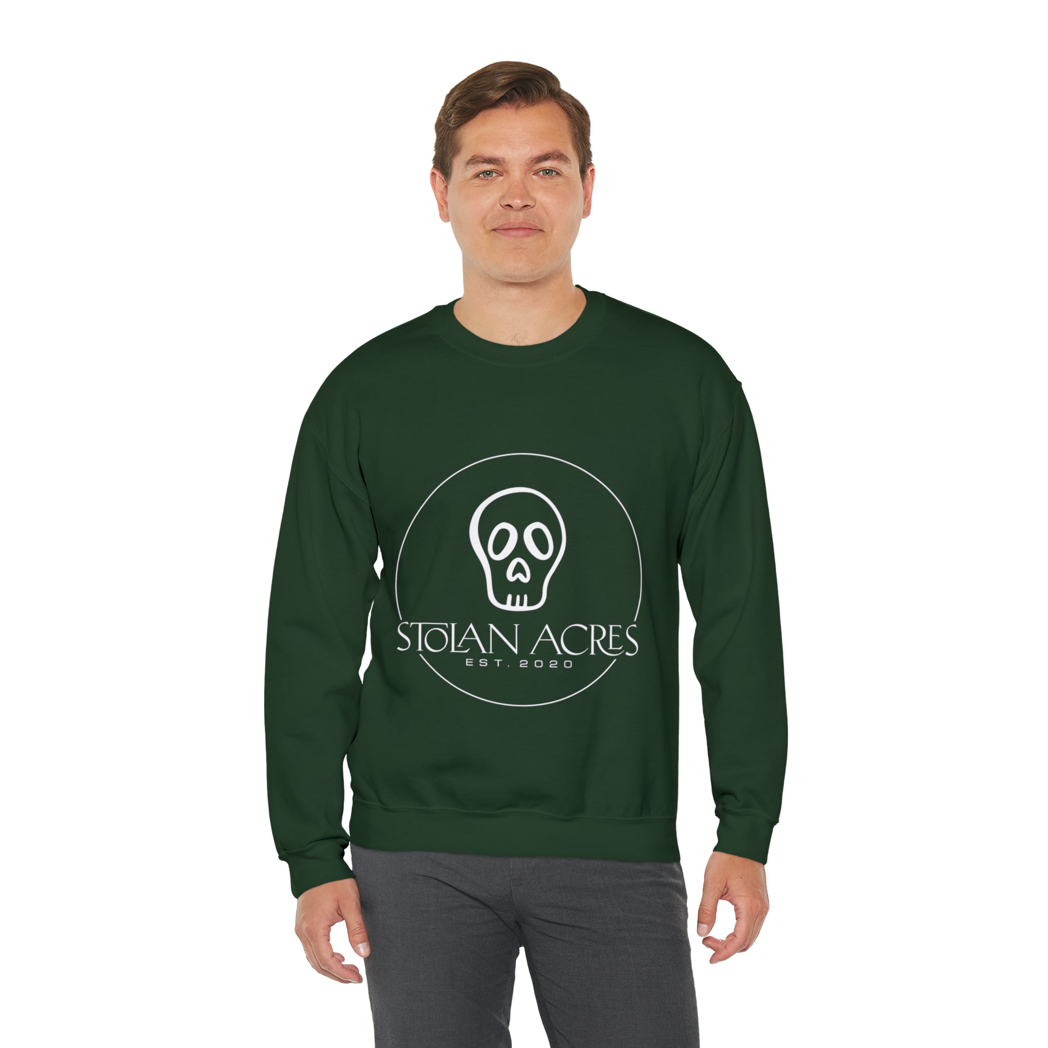 Stolan Acres Skull Crewneck Sweatshirt
