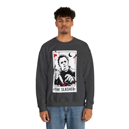 The Slasher Tarot Card Crewneck Sweatshirt