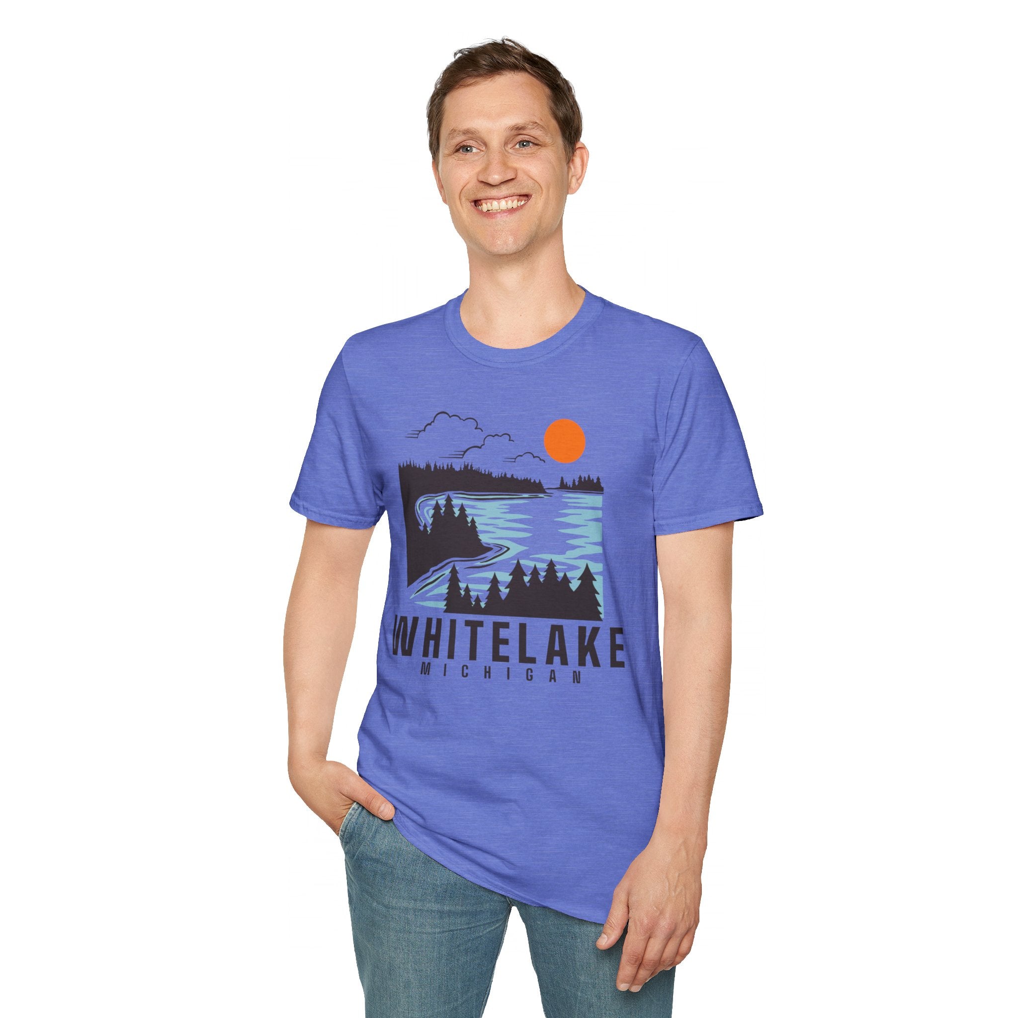 White Lake | Unisex Softstyle T-Shirt