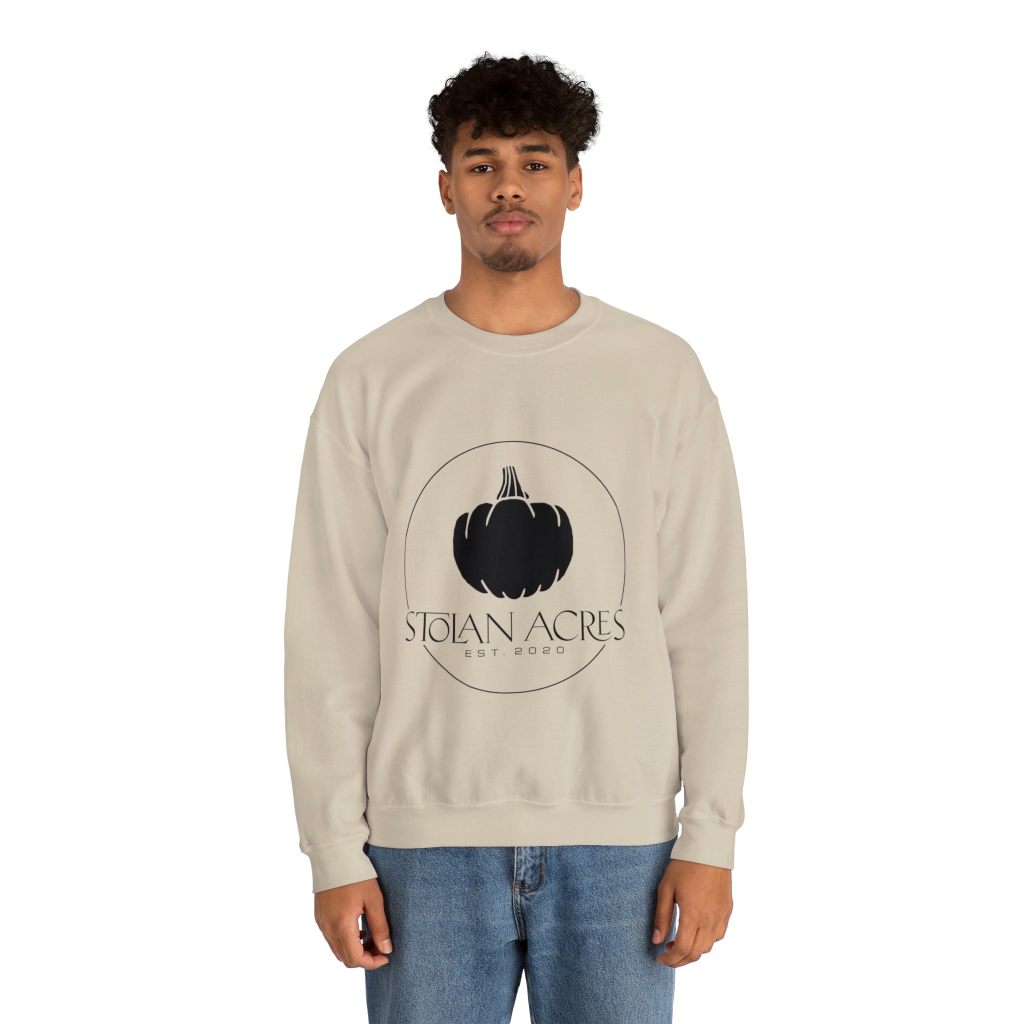 Stolan Acres Pumpkin Crewneck Sweatshirt