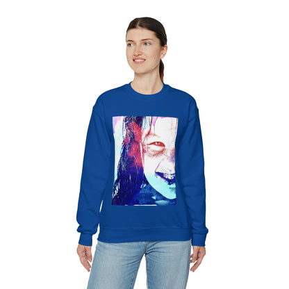 Exorcist Crewneck Sweatshirt (Pink and Navy Variant)