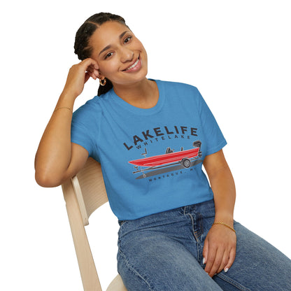 White Lake Fishing | Unisex Softstyle T-Shirt