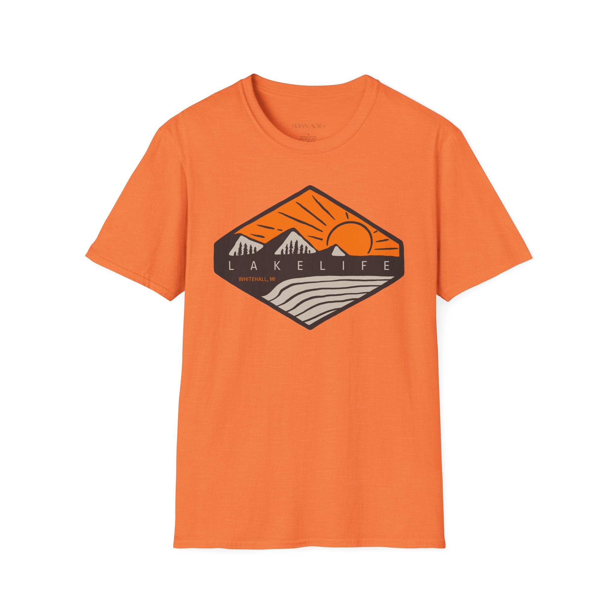 Orange Bluffs | Unisex Softstyle T-Shirt