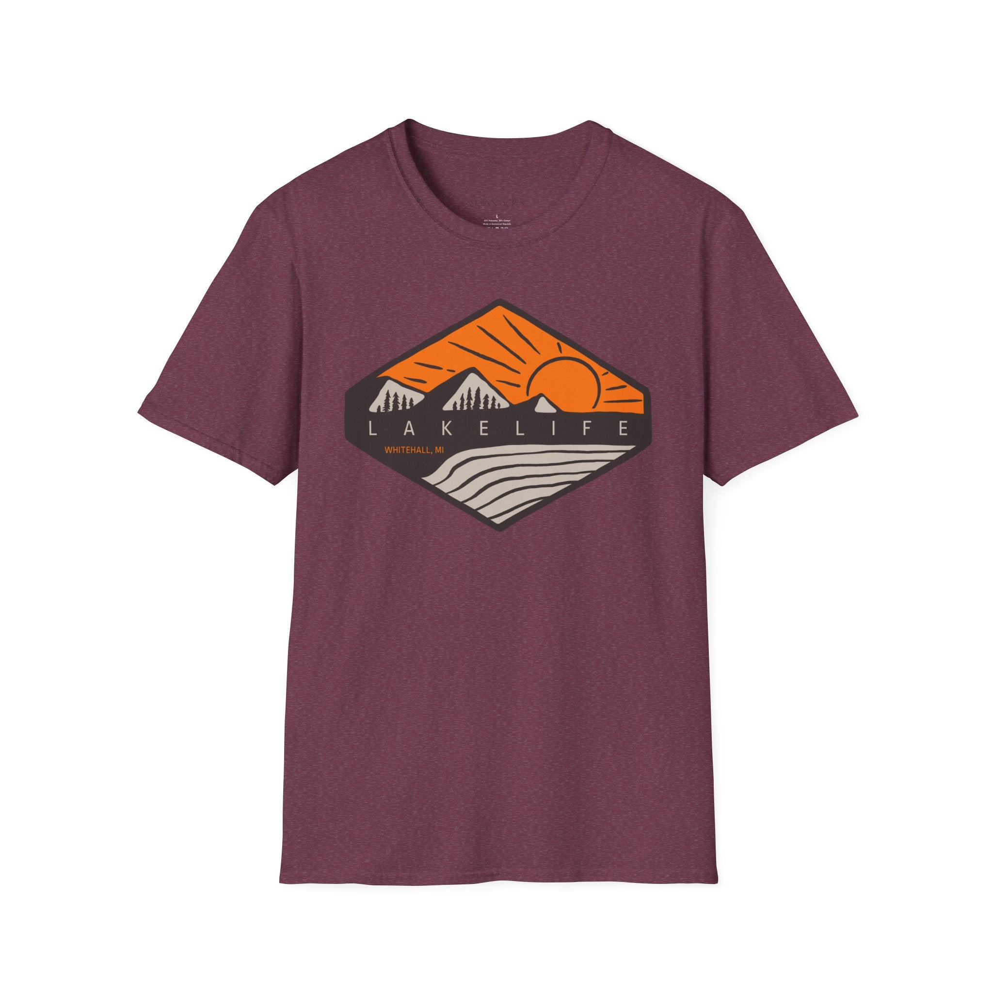 Orange Bluffs | Unisex Softstyle T-Shirt