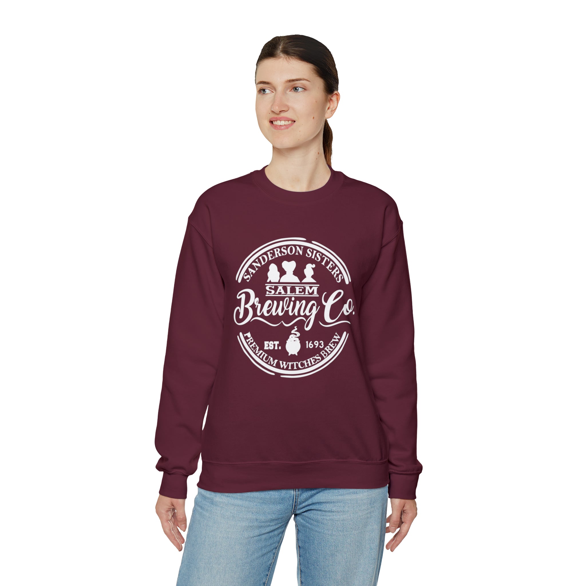 Sanderson Sisters Salem Brewing Co. Crewneck Sweatshirt