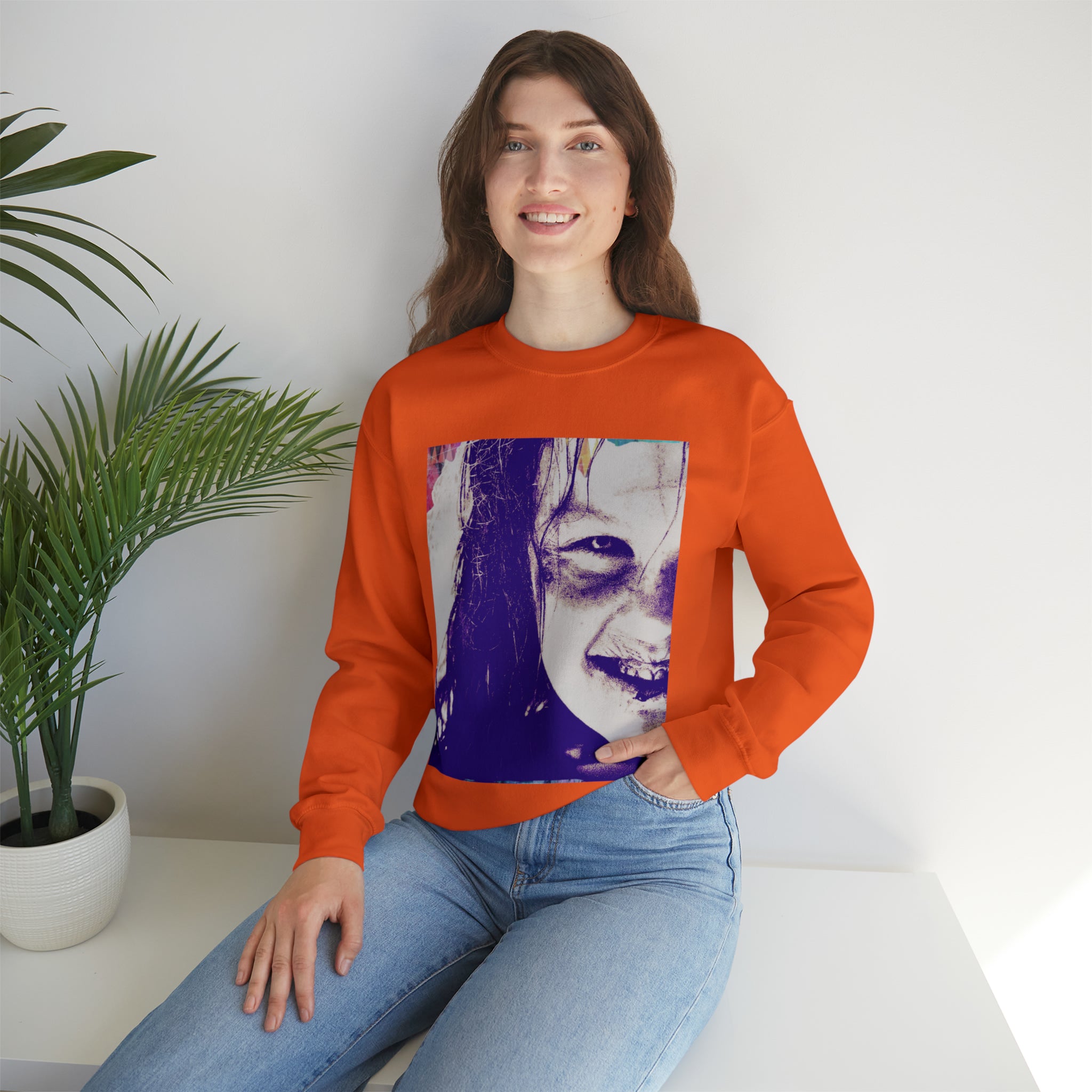 Exorcist Crewneck Sweatshirt (Purple Variant)