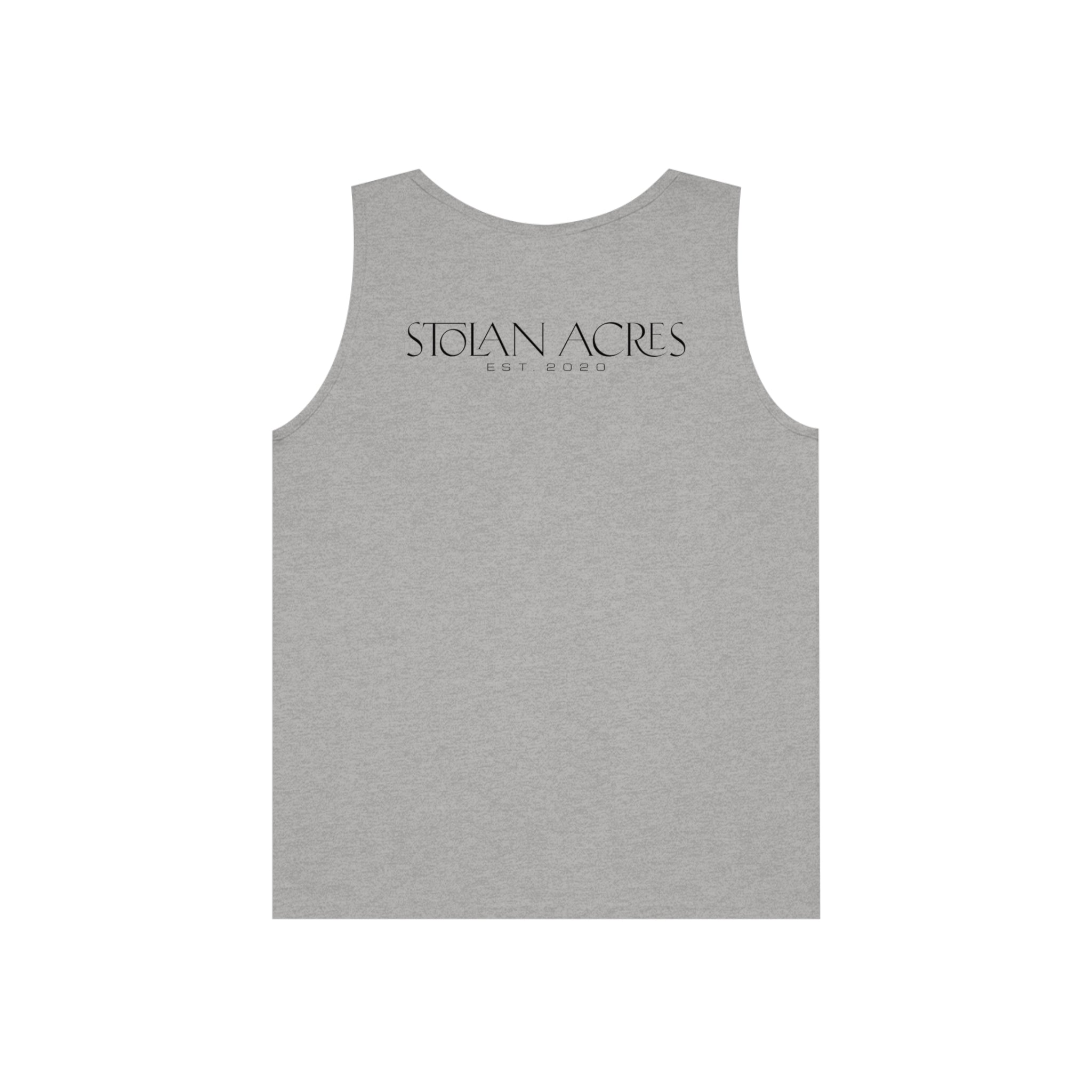 Copy of Stolan Acres II (back only)  | Unisex Heavy Cotton Tank Top