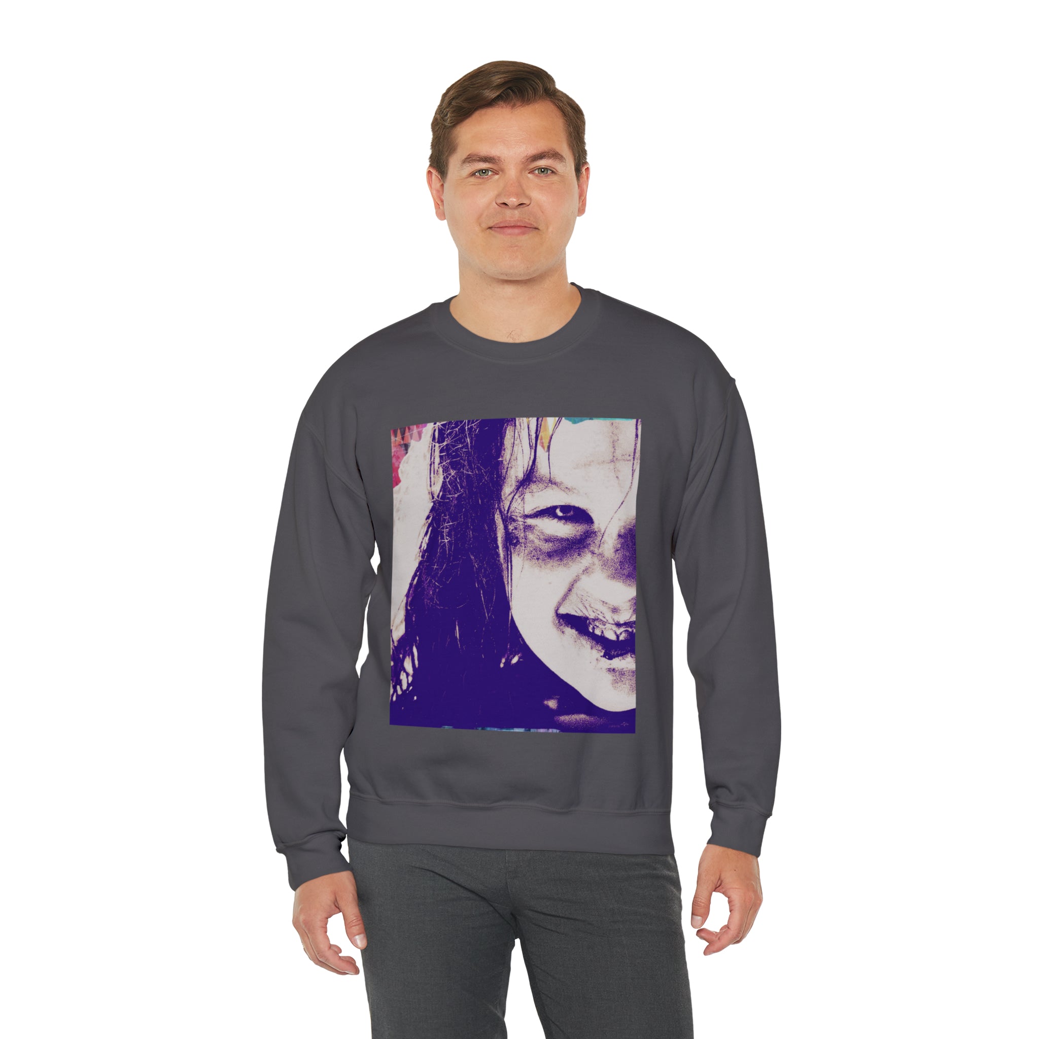 Exorcist Crewneck Sweatshirt (Purple Variant)