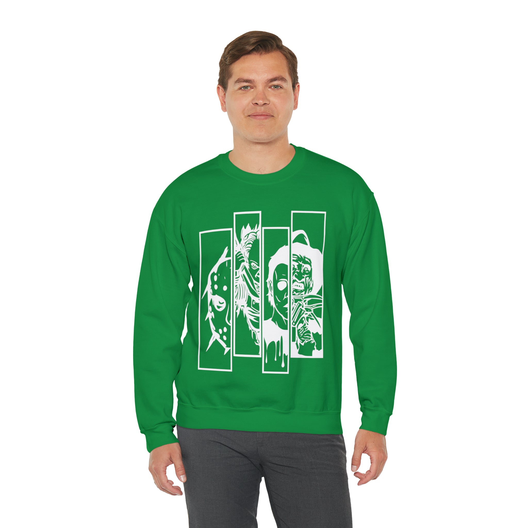 Horror Movie Friends Crewneck Sweatshirt