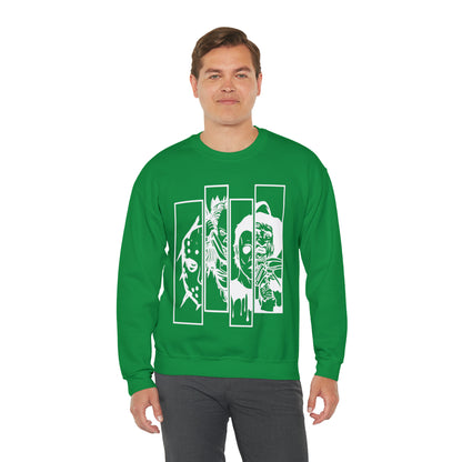 Horror Movie Friends Crewneck Sweatshirt