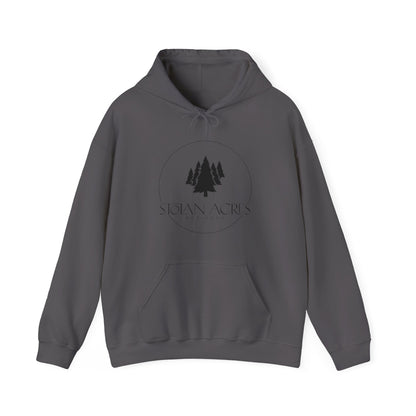 Stolan Acres | Hooded Sweatshirt (Black Logo)