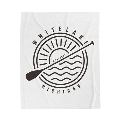 Paddle In The Sun | Velveteen Plush Blanket