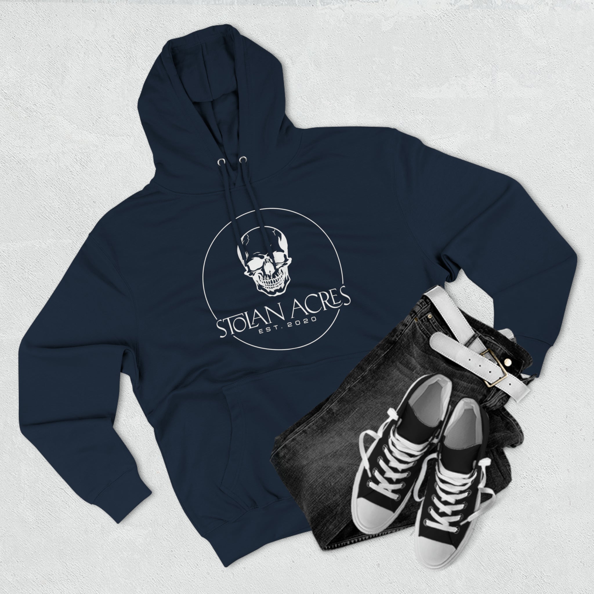 Stolan Acres Skull Hoodie