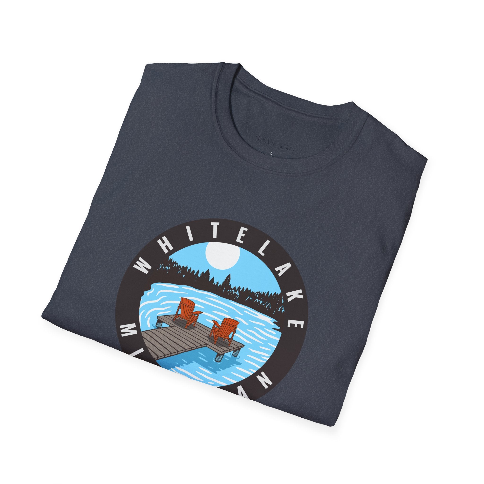 White Lake Dock | Unisex Softstyle T-Shirt