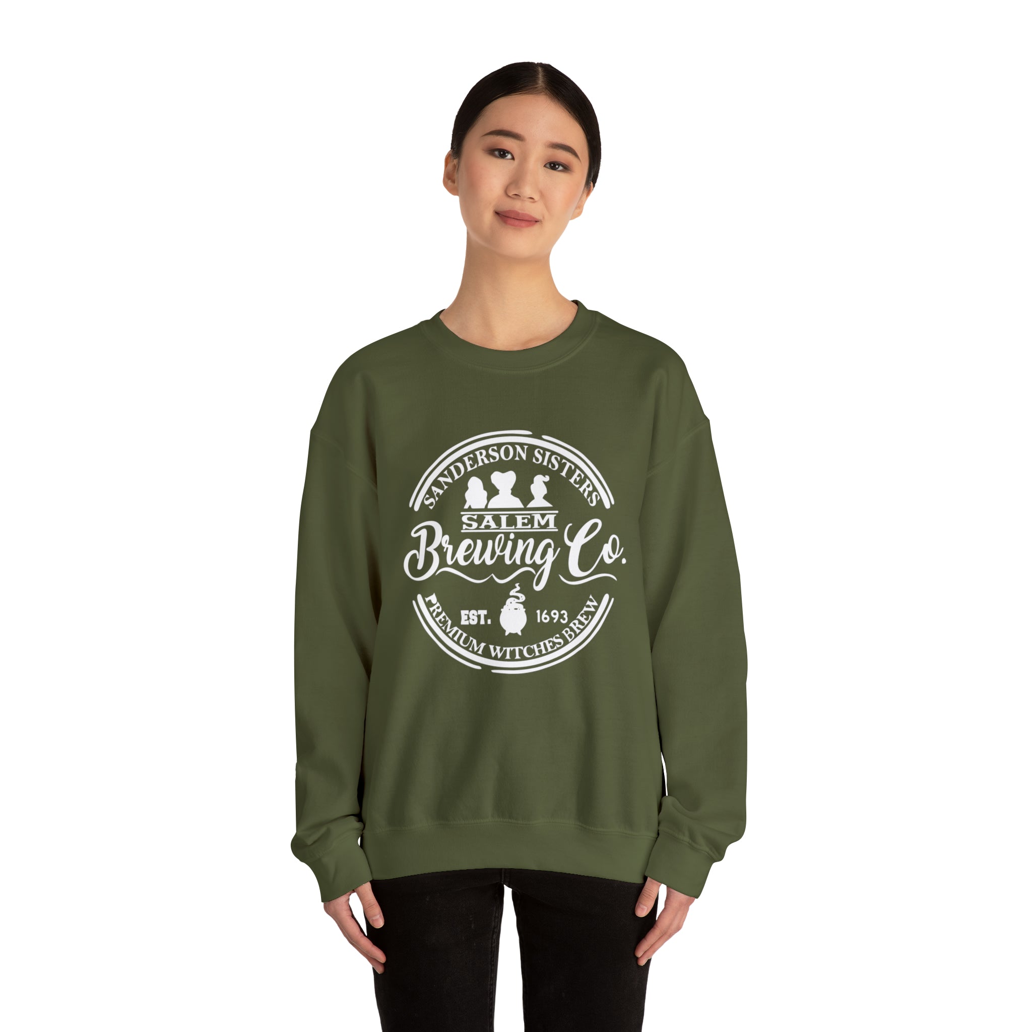 Sanderson Sisters Salem Brewing Co. Crewneck Sweatshirt