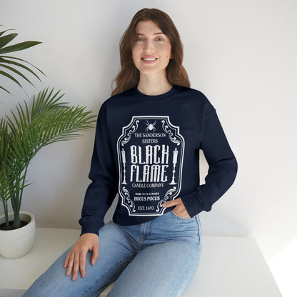 Sanderson Sisters Black Flame Candle Co Crewneck Sweatshirt