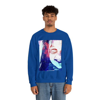 Exorcist Crewneck Sweatshirt (Pink and Navy Variant)