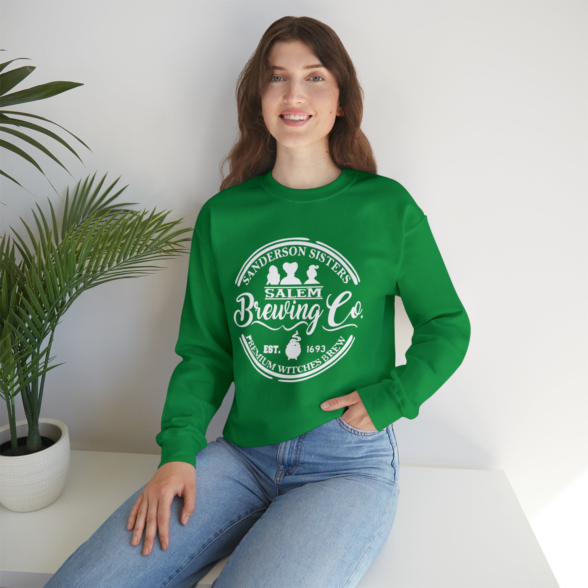 Sanderson Sisters Salem Brewing Co. Crewneck Sweatshirt