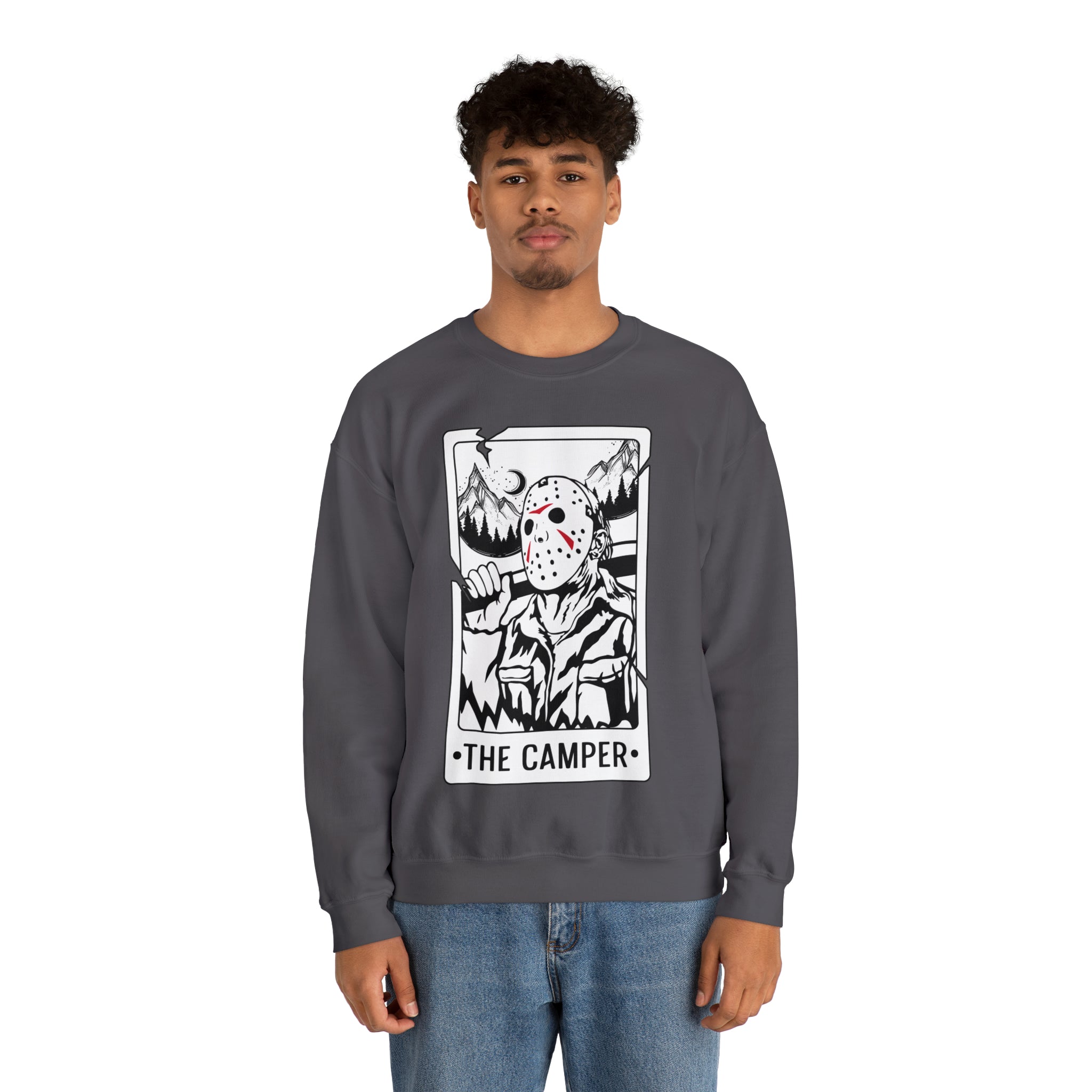 The Camper Tarot Card Crewneck Sweatshirt