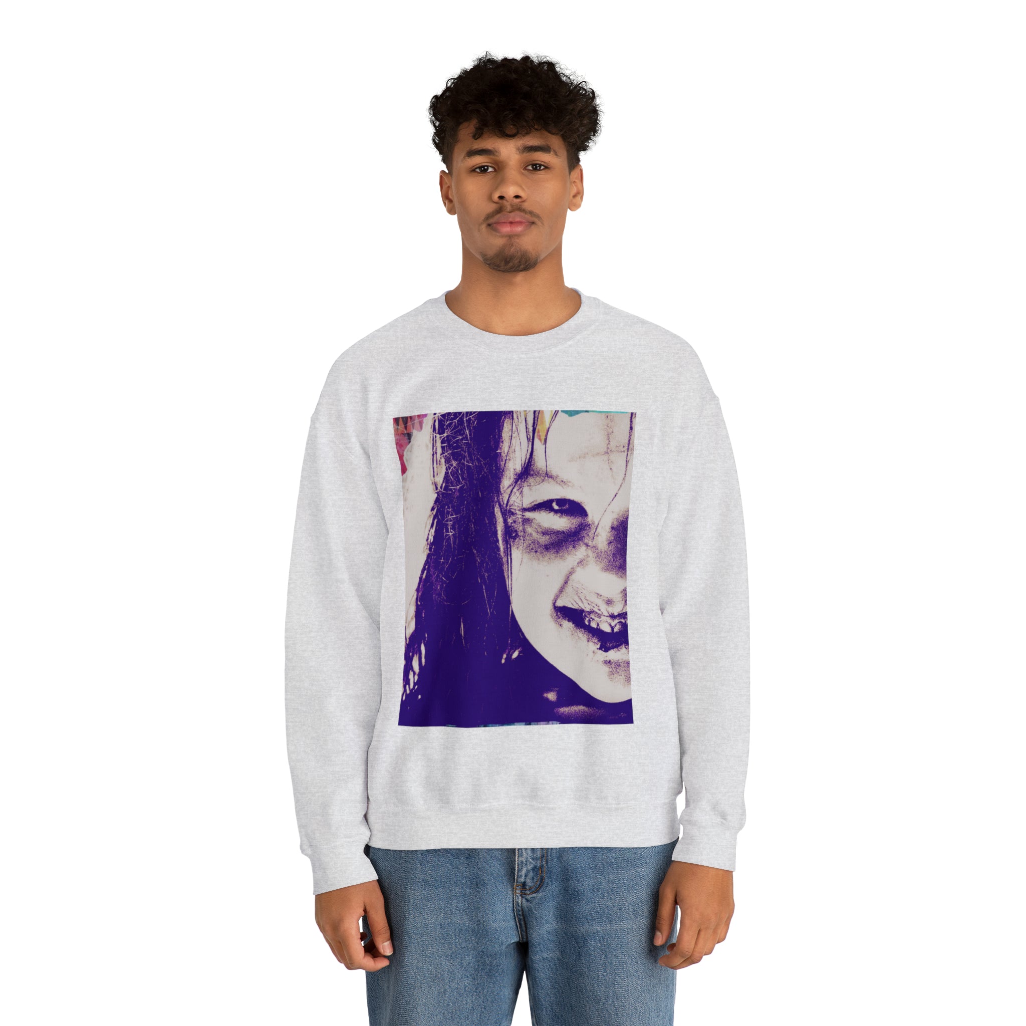 Exorcist Crewneck Sweatshirt (Purple Variant)