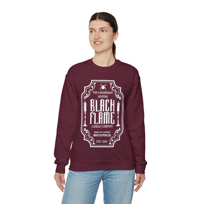 Sanderson Sisters Black Flame Candle Co Crewneck Sweatshirt