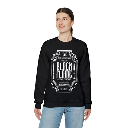 Sanderson Sisters Black Flame Candle Co Crewneck Sweatshirt