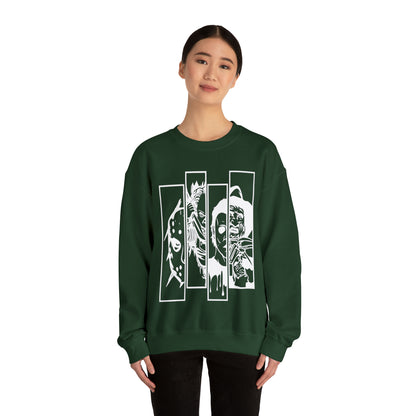 Horror Movie Friends Crewneck Sweatshirt