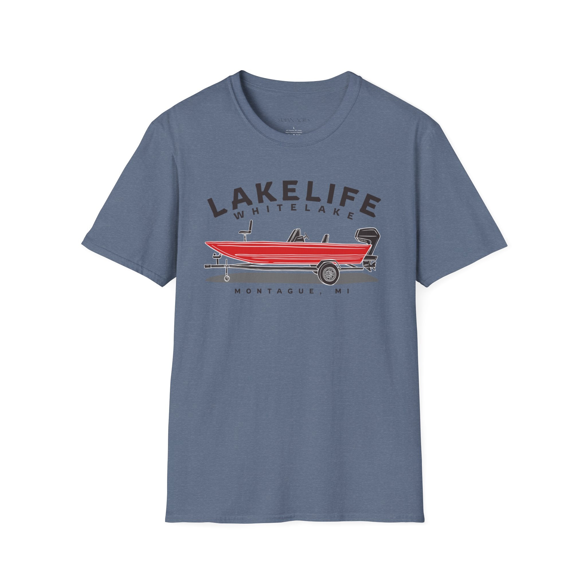 White Lake Fishing | Unisex Softstyle T-Shirt