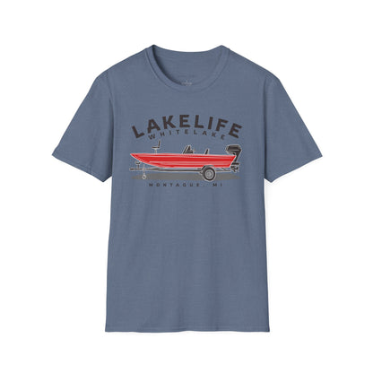 White Lake Fishing | Unisex Softstyle T-Shirt