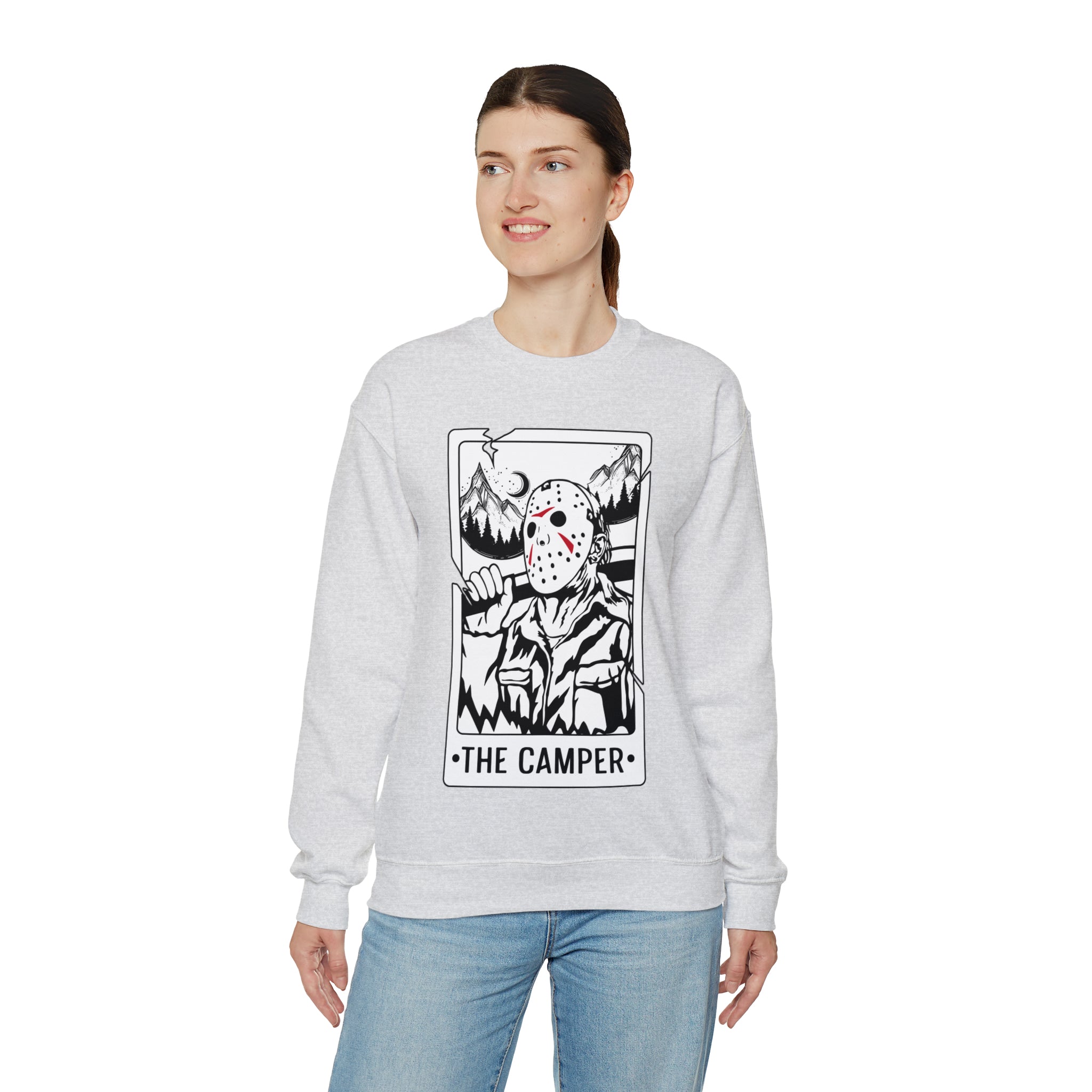 The Camper Tarot Card Crewneck Sweatshirt
