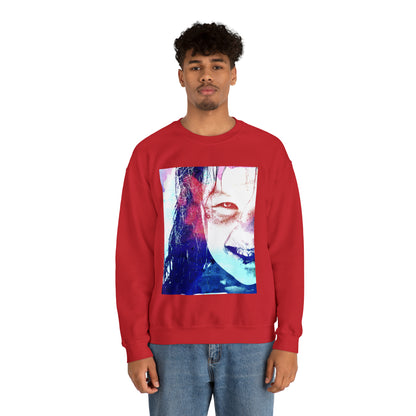 Exorcist Crewneck Sweatshirt (Pink and Navy Variant)