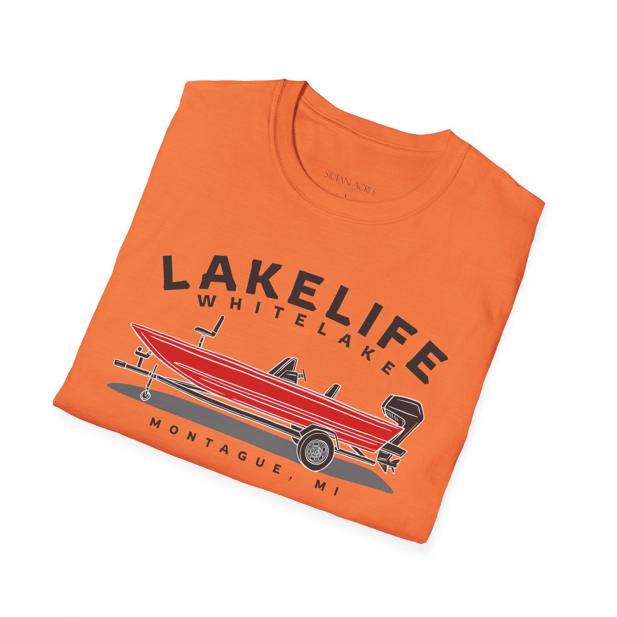 White Lake Fishing | Unisex Softstyle T-Shirt