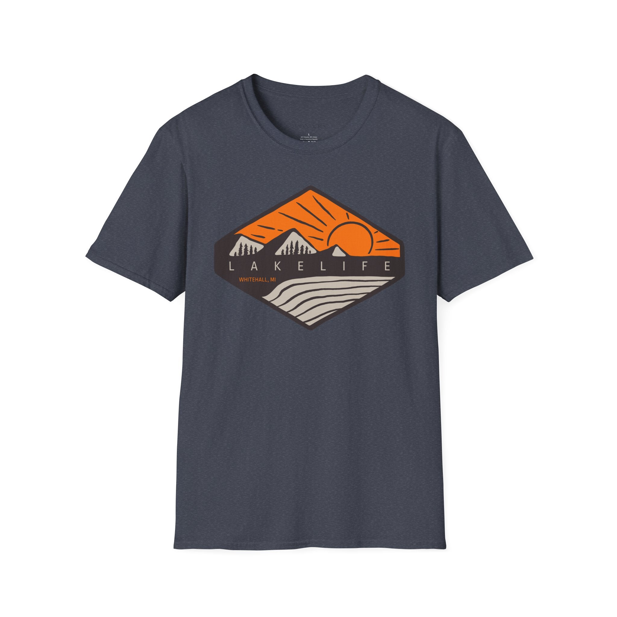 Orange Bluffs | Unisex Softstyle T-Shirt