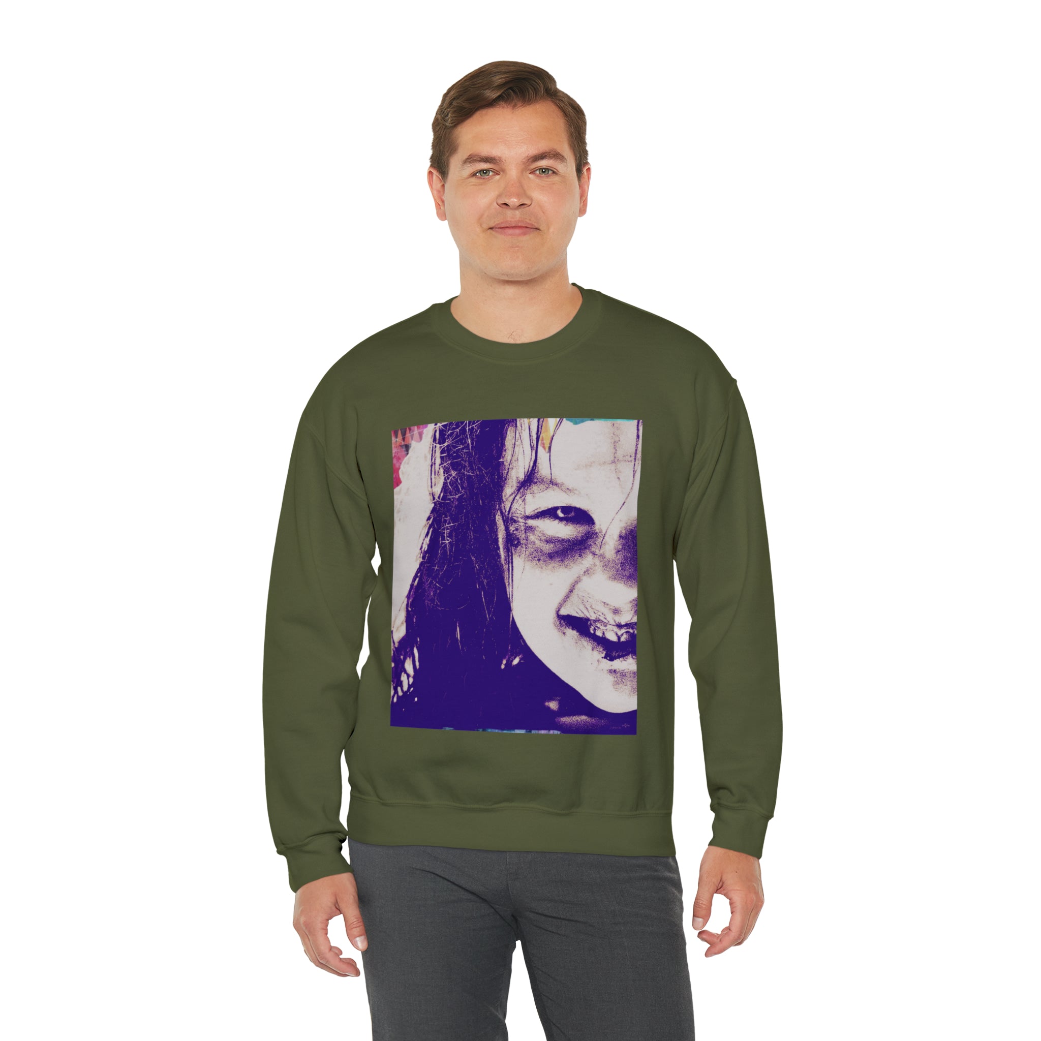 Exorcist Crewneck Sweatshirt (Purple Variant)