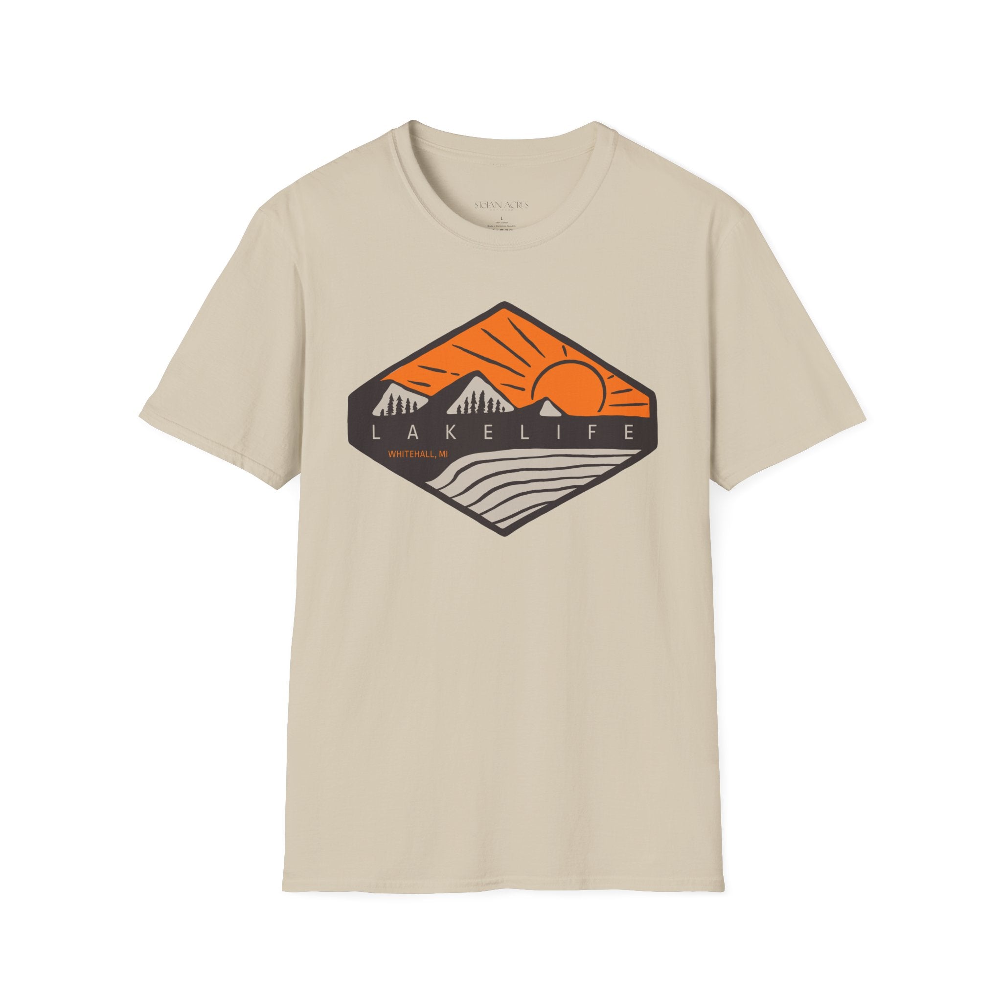 Orange Bluffs | Unisex Softstyle T-Shirt