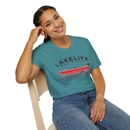 White Lake Fishing | Unisex Softstyle T-Shirt