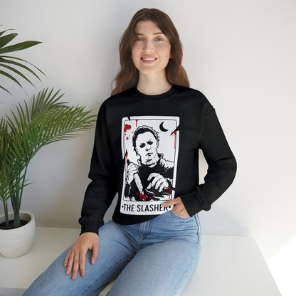 The Slasher Tarot Card Crewneck Sweatshirt