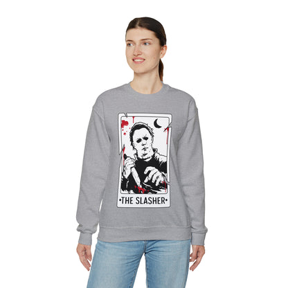The Slasher Tarot Card Crewneck Sweatshirt