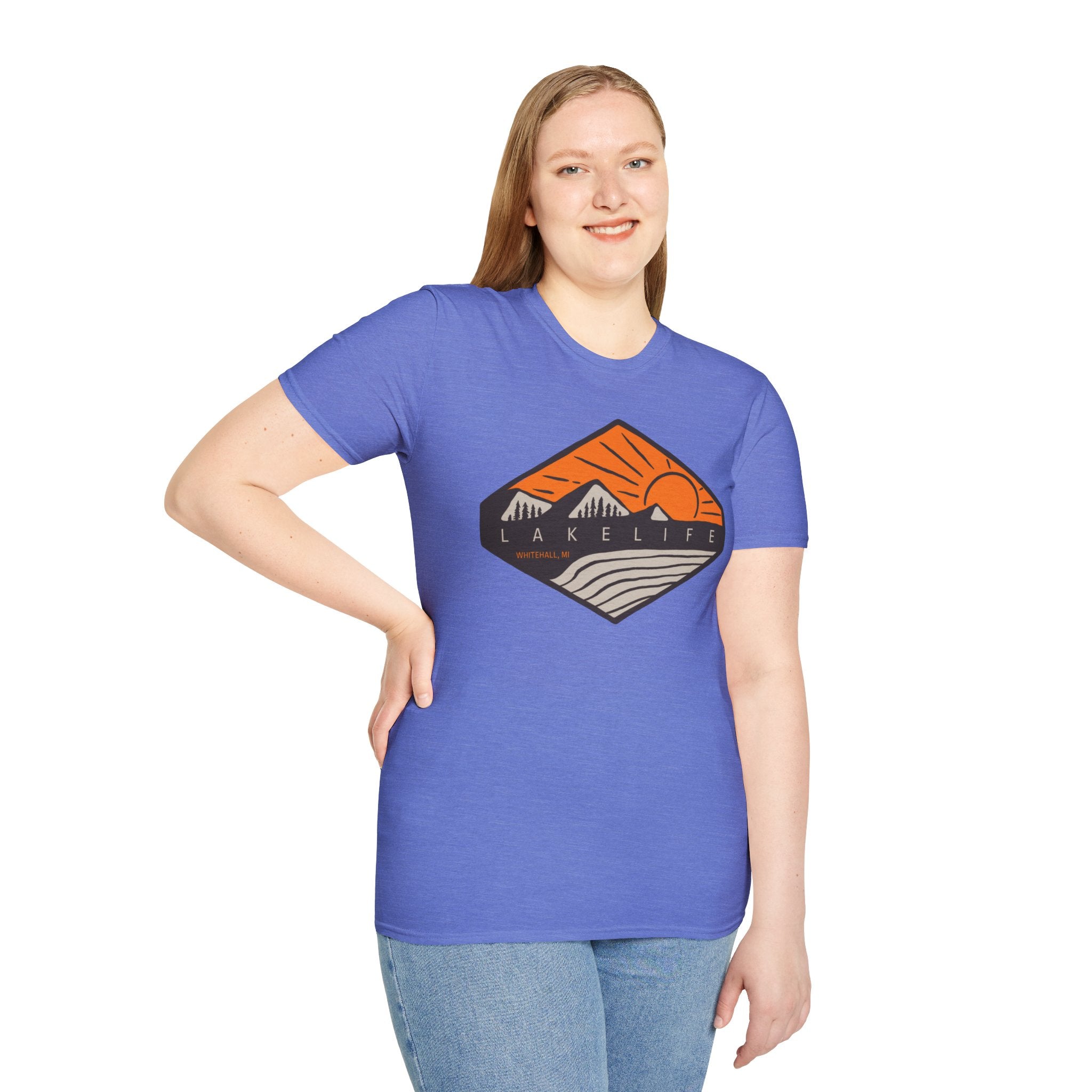Orange Bluffs | Unisex Softstyle T-Shirt