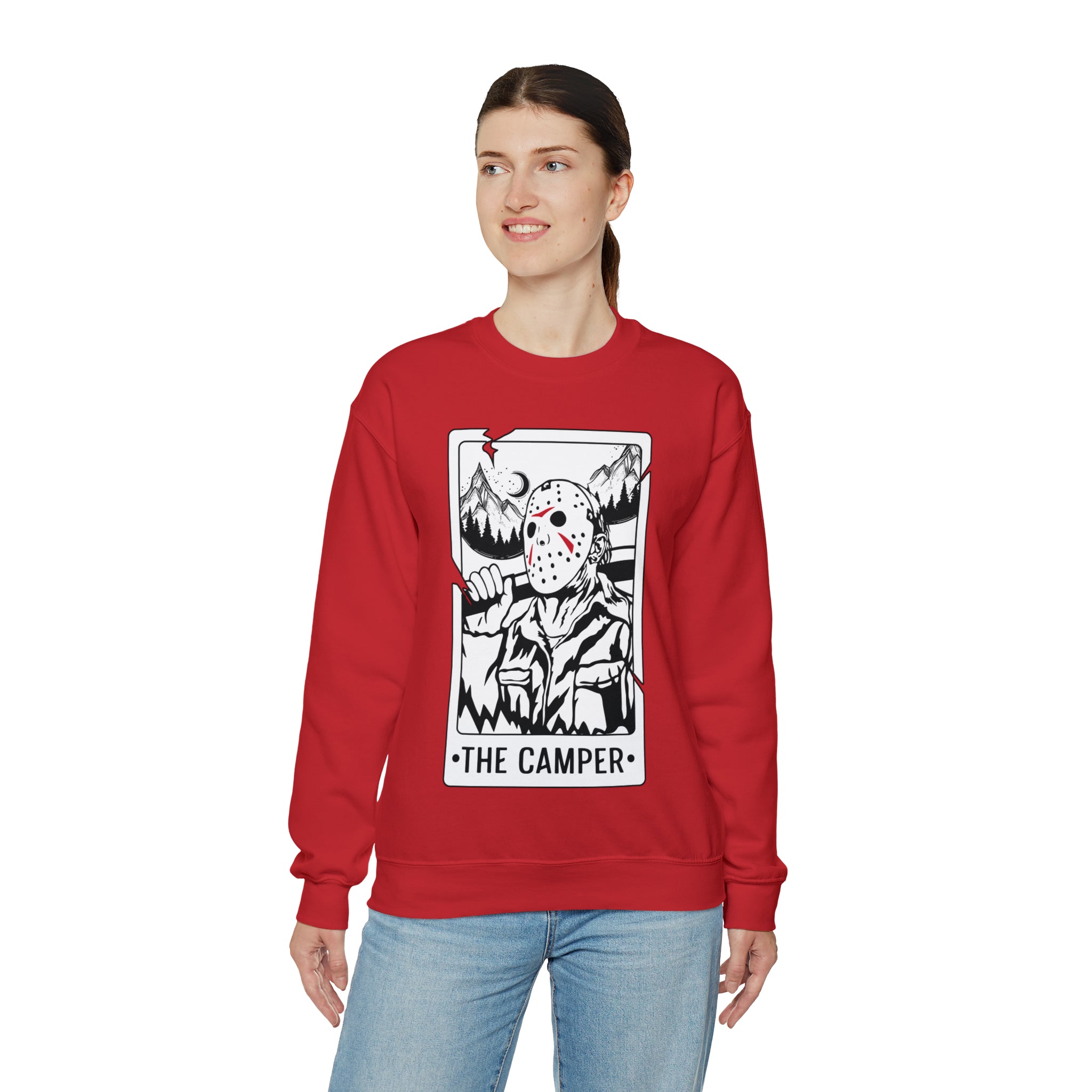 The Camper Tarot Card Crewneck Sweatshirt