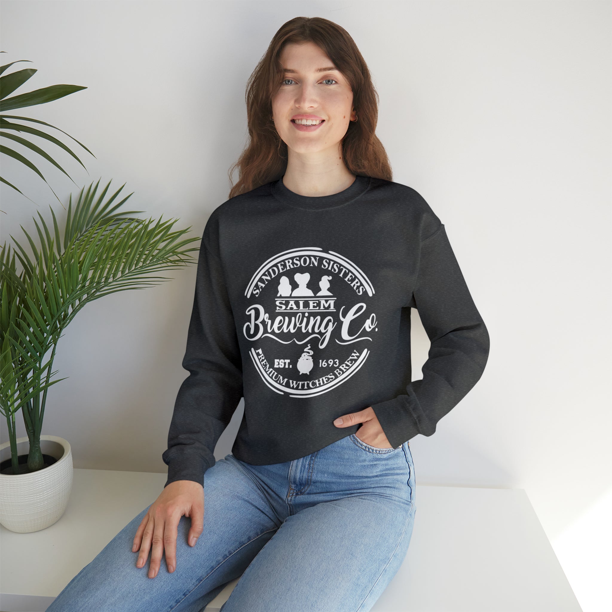 Sanderson Sisters Salem Brewing Co. Crewneck Sweatshirt