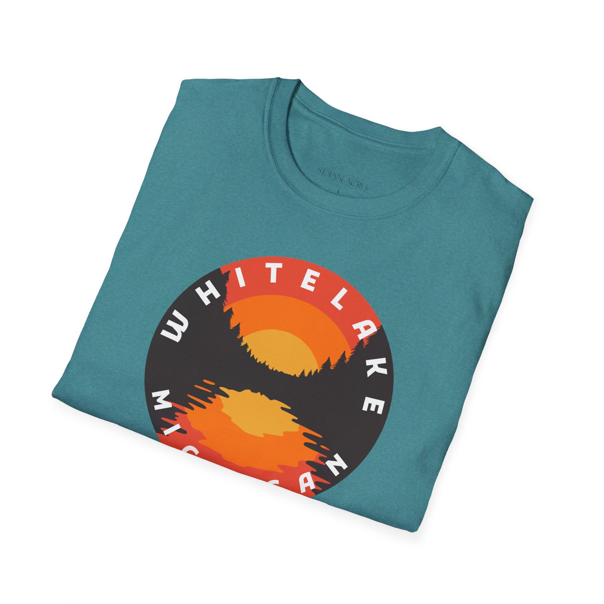 White Lake Reflections | Unisex Softstyle T-Shirt