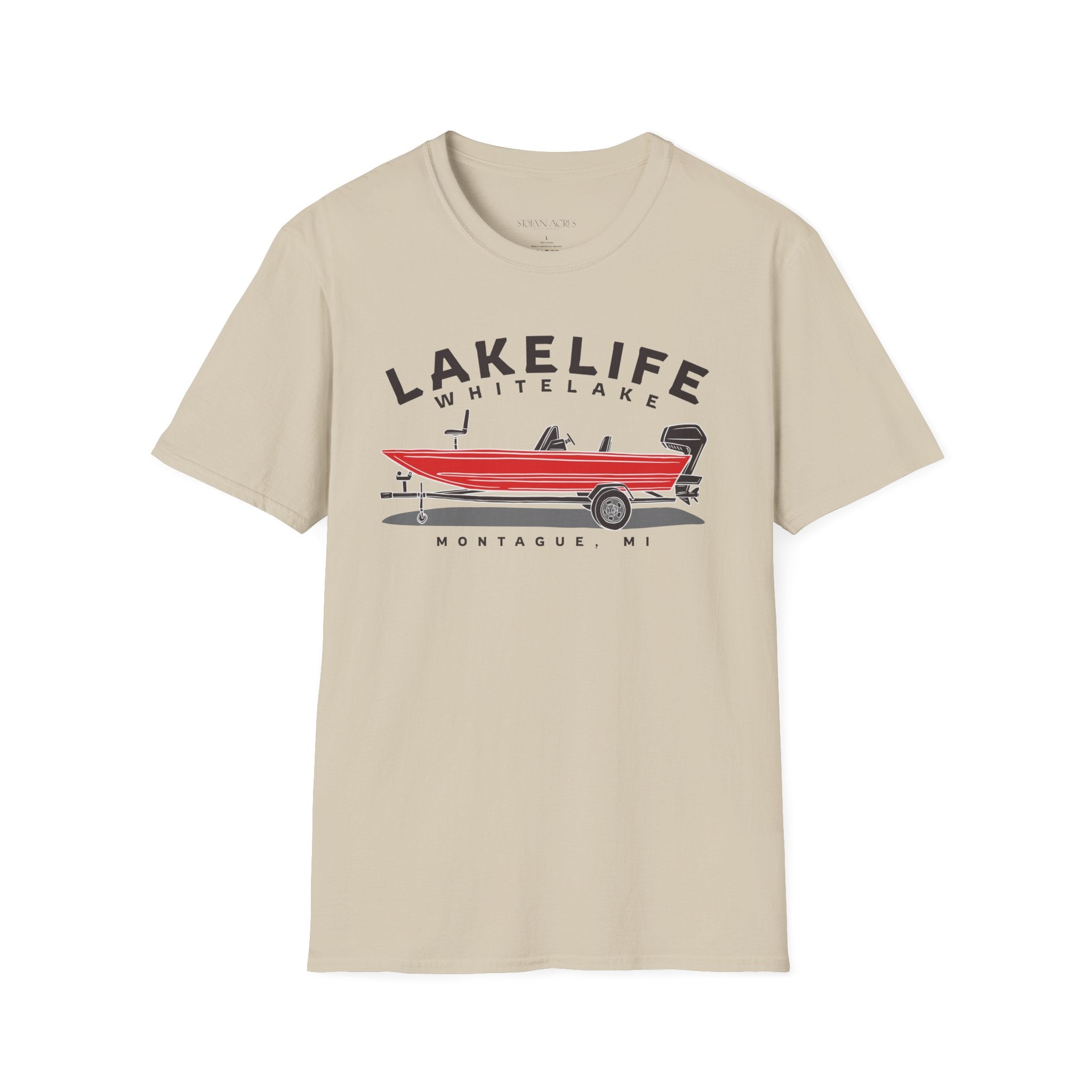 White Lake Fishing | Unisex Softstyle T-Shirt