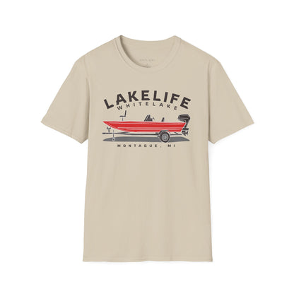 White Lake Fishing | Unisex Softstyle T-Shirt