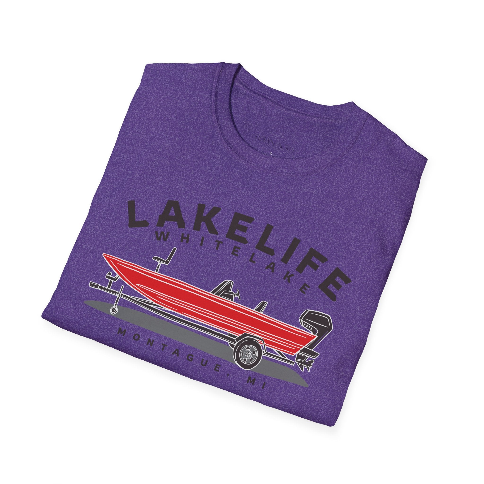 White Lake Fishing | Unisex Softstyle T-Shirt